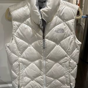 White North Face vest